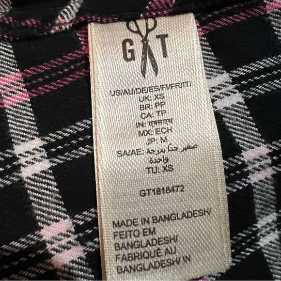 NWT Goodthreads Women's Brushed Flannel Boyfriend Tunic Size XS - Picture 9 of 12